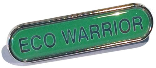 ECO WARRIOR bar badge